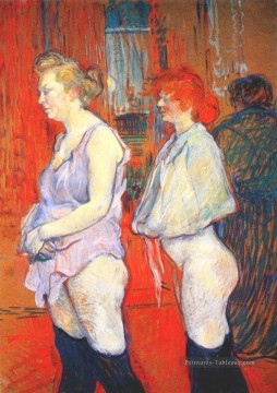 l’inspection médicale Toulouse Lautrec Henri de Peinture à l'huile